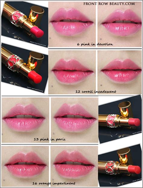 ysl lipstick reddit|ysl rouge volupte shine swatches.